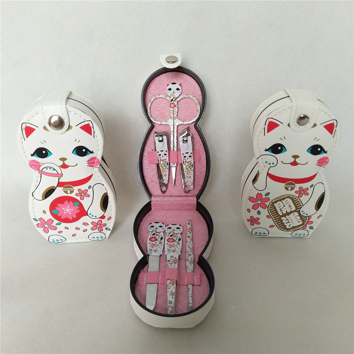 6-piece cat grooming set, nail clipper set, manicure tool set