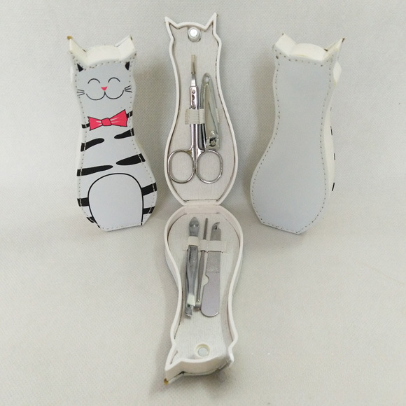 5-piece couple cat grooming set, nail clipper set, manicure tool set
