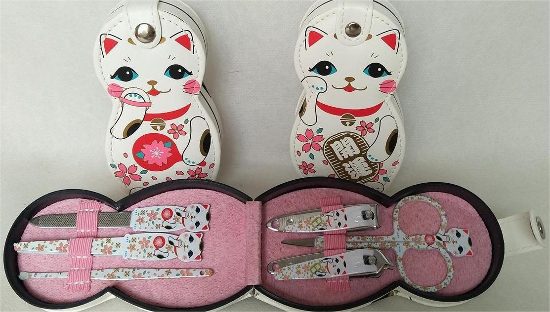 6-piece cat grooming set, nail clipper set, manicure tool set