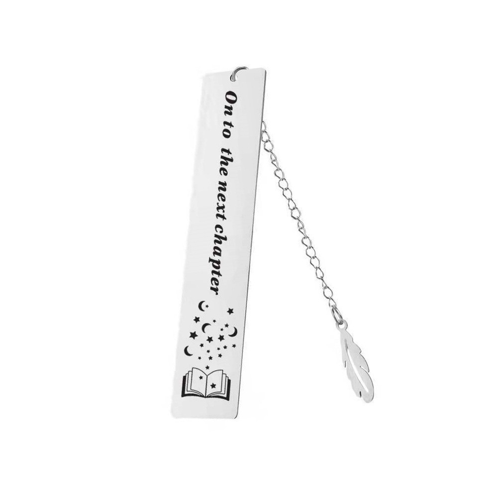 Stainless steel bookmark Gift Leaf bookmark souvenir with  personalization logo customize logo