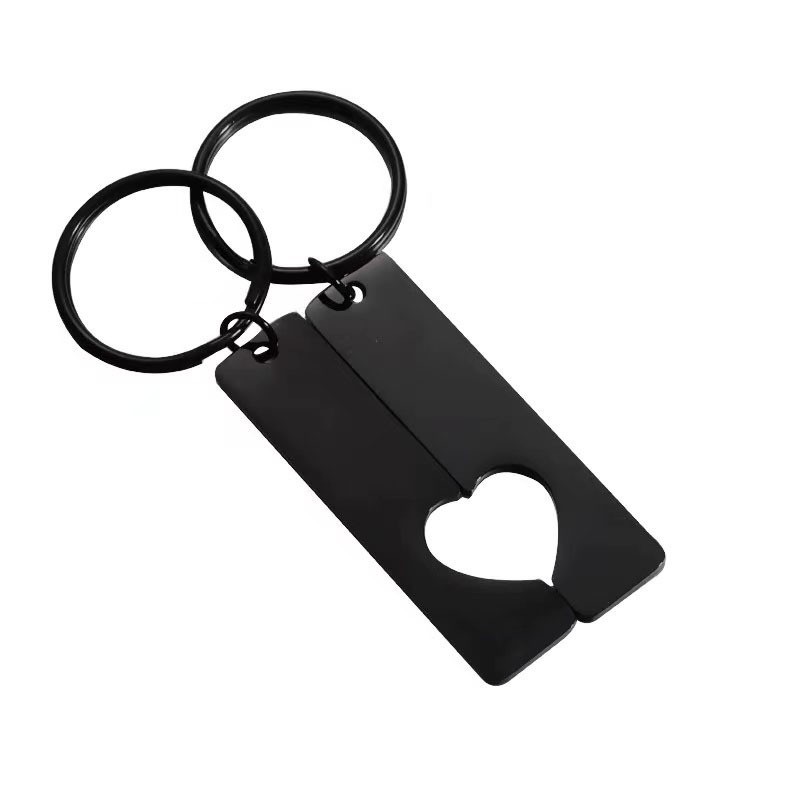 Stainless steel lover keychain small gift small souvenir